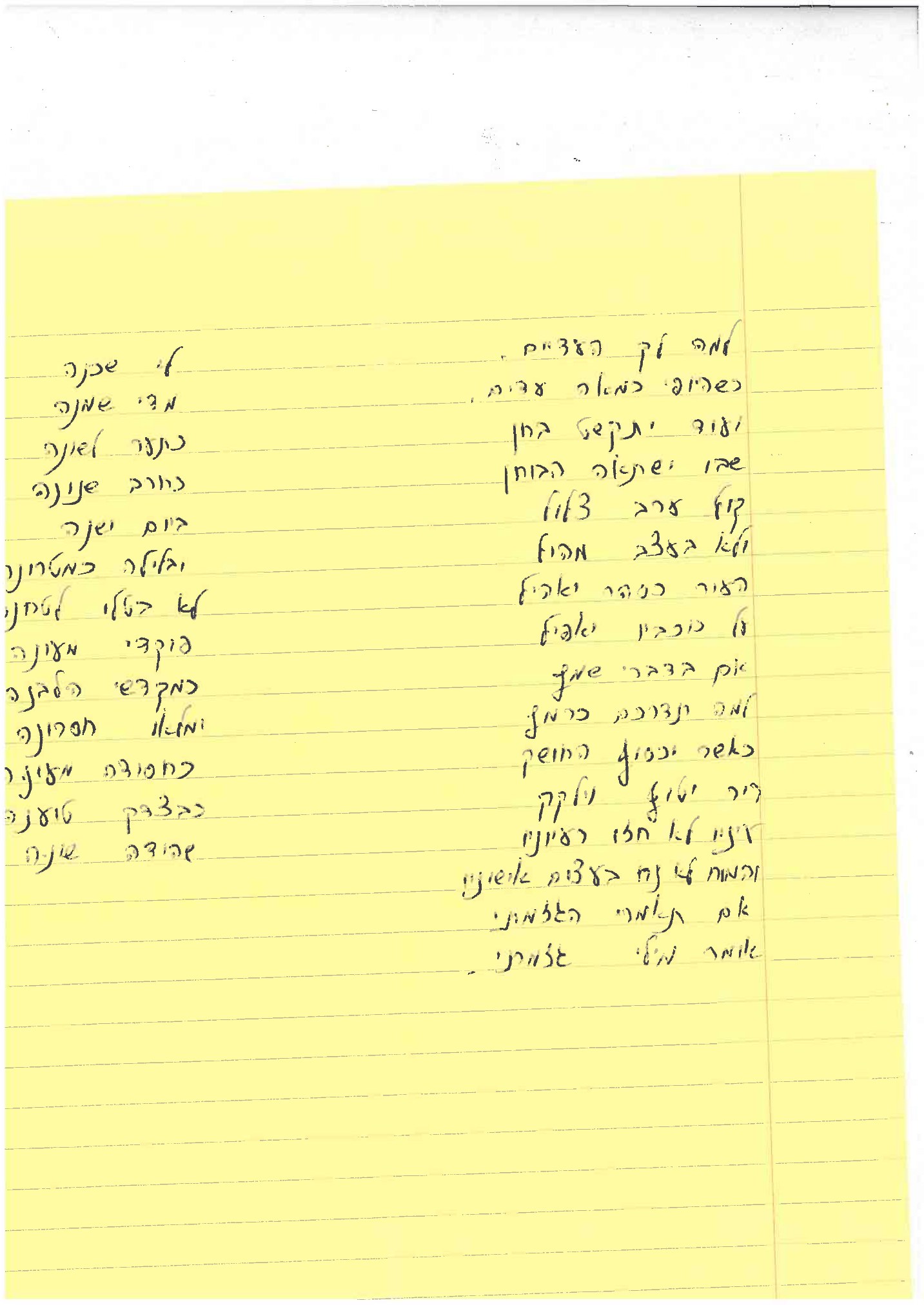 שיר של מאיר יפרח זל